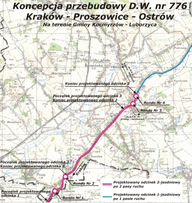 Koncepcja przebudowy drogi 776